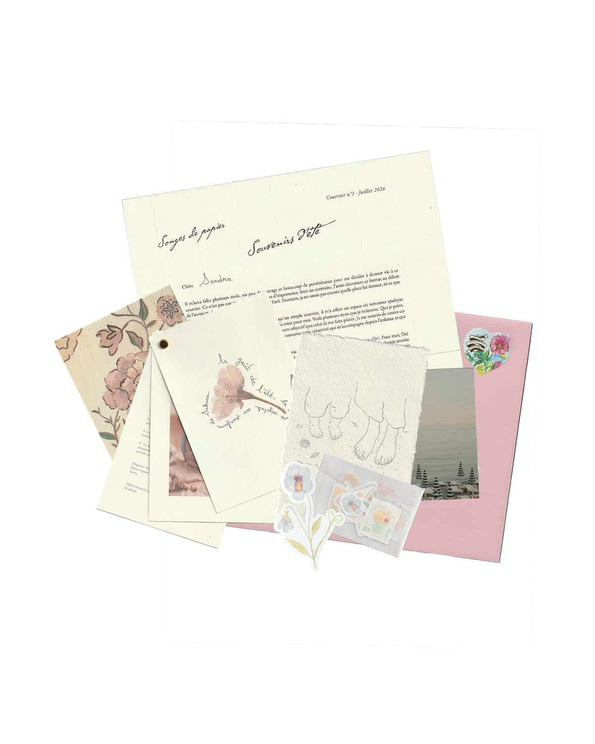 Le courrier de juillet