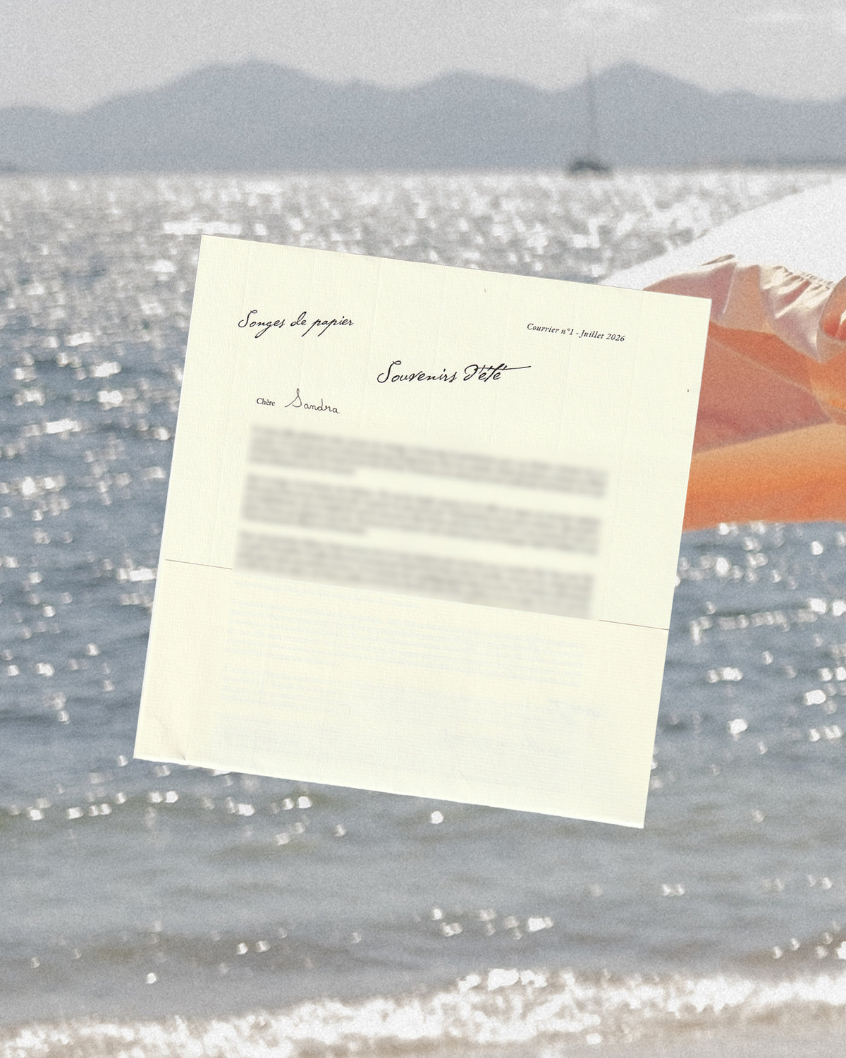 Le courrier de juillet