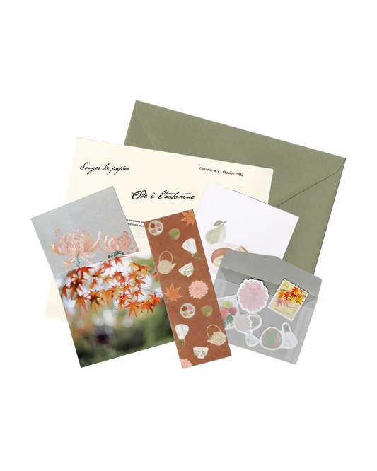Le courrier d'octobre