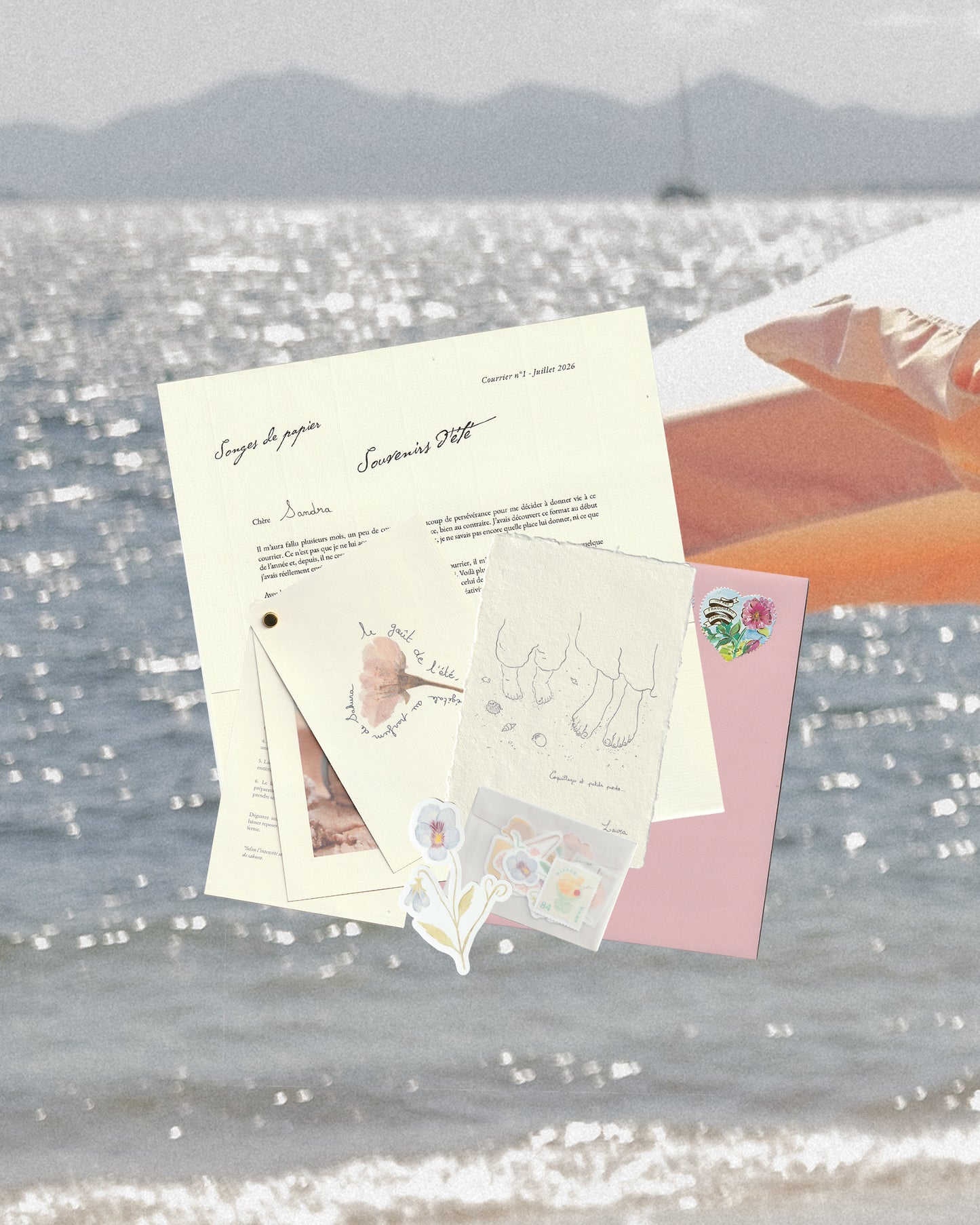 Le courrier de juillet